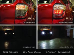 Toyota 4Runner Lighting Control Module - Diode Dynamics - Tail as Turn Module + Backup Module (USDM) - `14-`21